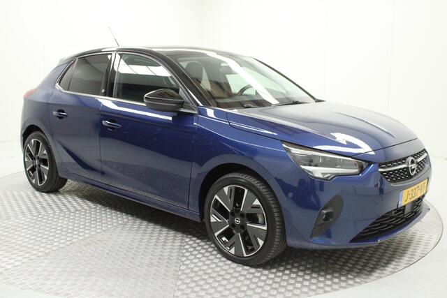 Opel e-Corsa Elegance 50 kWh | full options | climate | leder | panoramadak | navi | adaptive cruise | matrix | pdc v/a+camera | carplay | spiegels elect. inklapbaar