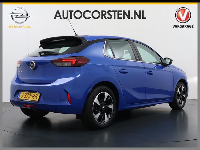 Opel e-Corsa Elegance 50kWh Navi* Ecc Apple Carplay Android Bordlezer Cruise Control DAB Lmv Led Bluetooth Lane Assist Regen-Lichtsensor Keyless SOH 91% 1e Eigenaar Dealeronderhouden Origineel Nederlandse Auto