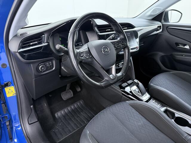 Opel e-Corsa Elegance 50kWh Navi* Ecc Apple Carplay Android Bordlezer Cruise Control DAB Lmv Led Bluetooth Lane Assist Regen-Lichtsensor Keyless SOH 91% 1e Eigenaar Dealeronderhouden Origineel Nederlandse Auto