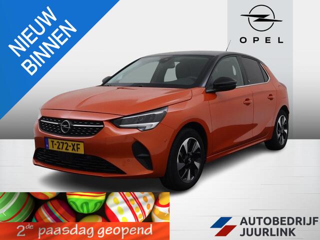 Opel e-Corsa Elegance 50 kWh 3Fase Automaat Led/H.Leder/Carplay /Keyless/Blindspot/El.Pakket/Ecc
