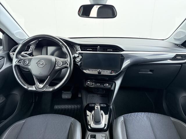 Opel e-Corsa Autom. Elegance 50kWh Stuur+Stoelverwarming 360°Camera Apple Carplay Android Auto Ecc Navi Pdc Keyless Regen-Lichtsensor Lane Assist Privacy Glas Lmv Bluetooth Isofix DAB Dealeronderhouden Origineel Nederlandse Auto