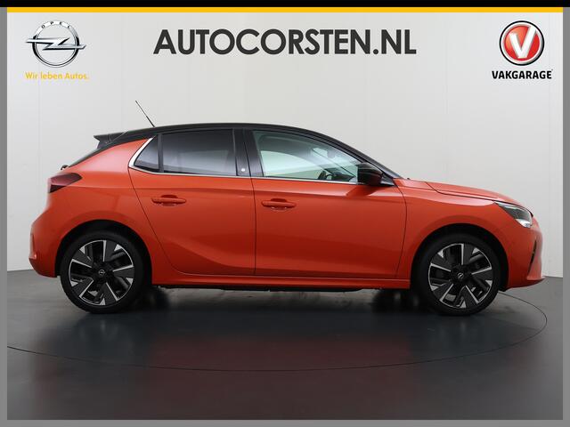 Opel e-Corsa Autom. Elegance 50kWh Stuur+Stoelverwarming 360°Camera Apple Carplay Android Auto Ecc Navi Pdc Keyless Regen-Lichtsensor Lane Assist Privacy Glas Lmv Bluetooth Isofix DAB Dealeronderhouden Origineel Nederlandse Auto