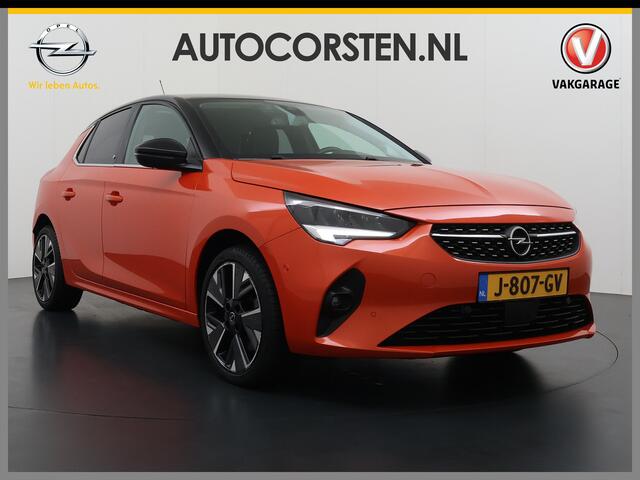 Opel e-Corsa Autom. Elegance 50kWh Stuur+Stoelverwarming 360°Camera Apple Carplay Android Auto Ecc Navi Pdc Keyless Regen-Lichtsensor Lane Assist Privacy Glas Lmv Bluetooth Isofix DAB Dealeronderhouden Origineel Nederlandse Auto