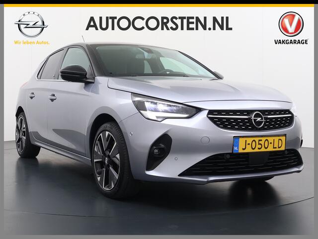 Opel e-Corsa Elegance 50kWh SOH 92% 3-Fase Adap.Cruise Stoel+Stuurverwarming 360°Camera Apple Carplay Android Auto Navi Ecc Pdc Lmv 17" Led Privacy Glas Bluetooth Regen-Lichtsensor Lane Assist Isofix Origineel Nederlandse Auto