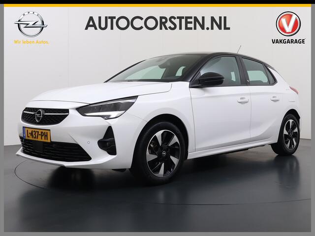 Opel e-Corsa GS Line 50kWh SOH 92% Warmtepomp Two-Tone 360°Camera Ecc Airco Keyless Apple Carplay Android Auto Pdc Lmv Led Lane Assist Virtual Cockpit Cruise Control Regen-Lichtsensor Isofix Origineel Nederlandse Auto