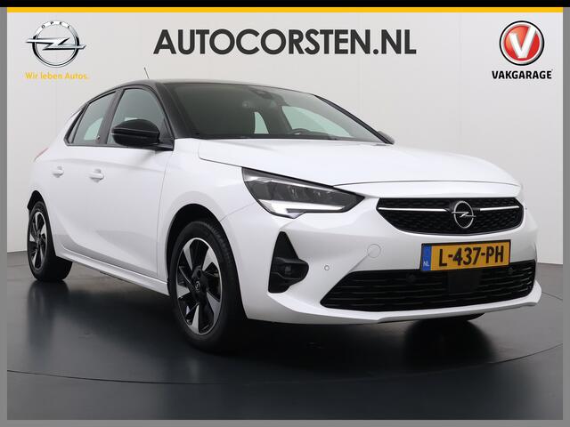 Opel e-Corsa GS Line 50kWh SOH 92% Warmtepomp Two-Tone 360°Camera Ecc Airco Keyless Apple Carplay Android Auto Pdc Lmv Led Lane Assist Virtual Cockpit Cruise Control Regen-Lichtsensor Isofix Origineel Nederlandse Auto
