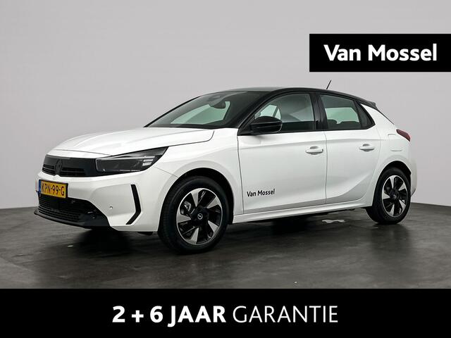 Opel e-Corsa Electric Long Range GS 51 kWh | Cruise Control | Apple Carplay&Android Auto | Stoel&Stuurverwarming | 424km WLTP | 156PK! | Tot 8 jaar speciale garantie!