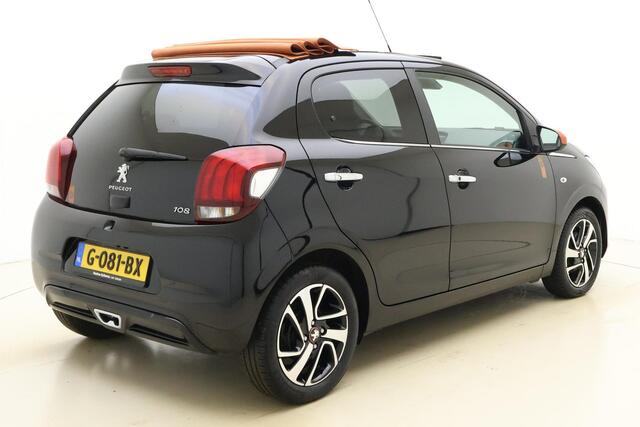 Peugeot 108 1.0 e-VTi Roland Garros TOP! | Climate Control | Camera | Keyless Entry & Start | Elektrisch vouwdak | 15'' LM Velgen