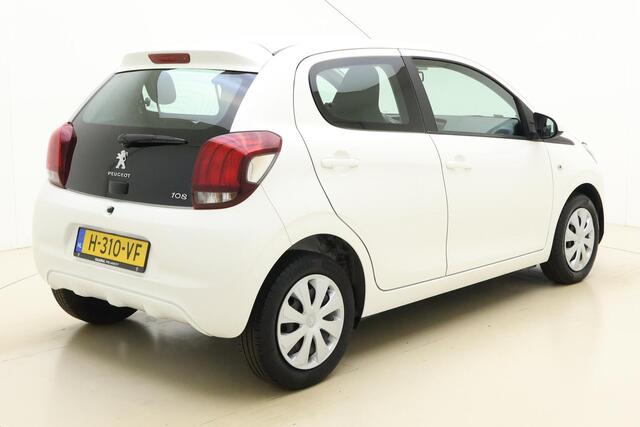 Peugeot 108 1.0 e-VTi Active 72 PK | 5-deurs | Airco | Elektrische ramen | Bluetooth | Radio | Stuurwielbediening | Speed limiter | Voorraad