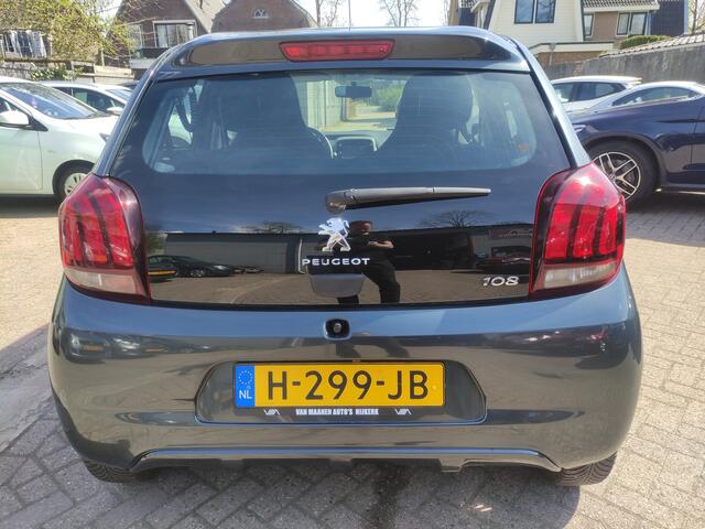 Peugeot 108 Active 1.0 e-VTi 72, Apple carplay/ android auto, achteruitrijcamera