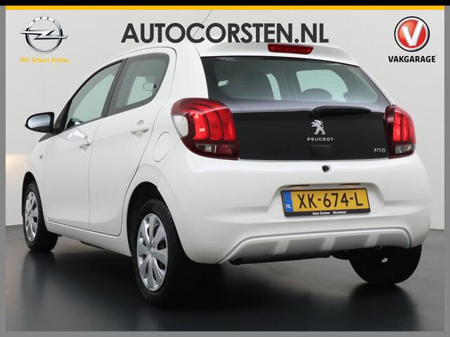 Peugeot 108 1.0I 73PK5Drs Airco Pack LED Mistlampen Premium ESP Bluetooth Centrale deurvergrendeling Afstand bediend Stuurbekrachtiging e-VTi Active Elek.ramen ABS Volledig Peugeot Dealer Onderhouden l.b. bij 91.718km ! Zuinig + Goedkoop in de vaste lasten! Orig.NLse