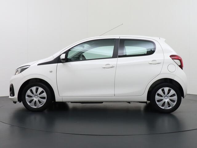 Peugeot 108 1.0I 73PK5Drs Airco Pack LED Mistlampen Premium ESP Bluetooth Centrale deurvergrendeling Afstand bediend Stuurbekrachtiging e-VTi Active Elek.ramen ABS Volledig Peugeot Dealer Onderhouden l.b. bij 91.718km ! Zuinig + Goedkoop in de vaste lasten! Orig.NLse