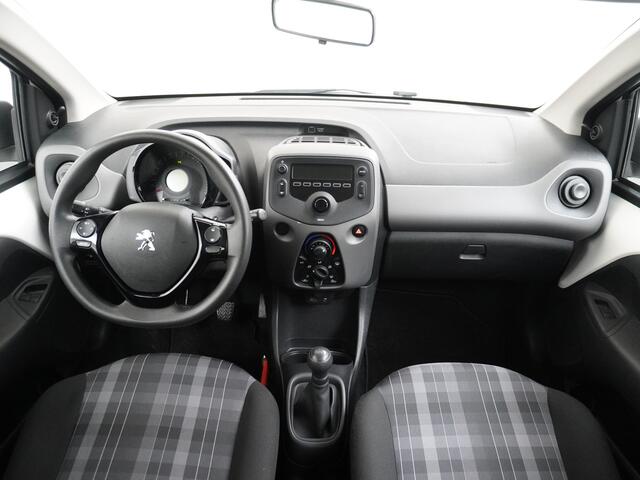 Peugeot 108 1.0I 73PK5Drs Airco Pack LED Mistlampen Premium ESP Bluetooth Centrale deurvergrendeling Afstand bediend Stuurbekrachtiging e-VTi Active Elek.ramen ABS Volledig Peugeot Dealer Onderhouden l.b. bij 91.718km ! Zuinig + Goedkoop in de vaste lasten! Orig.NLse
