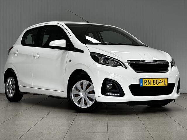 Peugeot 108 1.0 e-VTi Active /5-Drs! /Airco /Elek. ramen voor /C.V. afstand /Bluetooth /AUX & USB /Isofix /LED Dagrijverl. /Getint glas /Mistlampen.