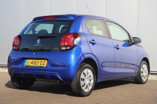 Peugeot 108 1.0 e-VTi Active 5-deurs Radio Bluetooth Airco Blauw Metallic Elektrische Ramen