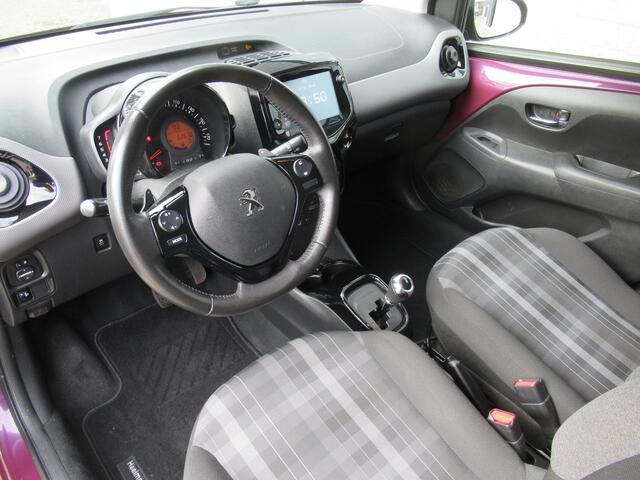 Peugeot 108 1.0 e-VTi Allure TOP! Automaat! 2e eigen | dealer onderh | tr.haak | cabrio dak