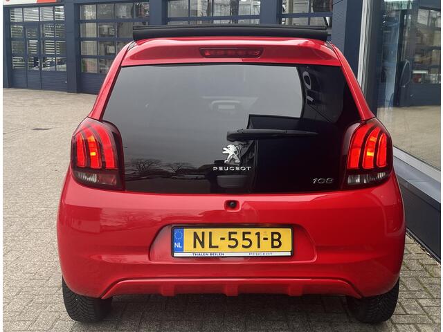 Peugeot 108 1.0 Active 68 PK TOP! | Canvas Cabrio / Vouwdak | Airco | Radio met USB & Bluetooth | Mistlampen | Elektrisch Pakket | LED Dagrijverlichting | Mistlampen | Multifunctioneel Stuurwiel | Leuke Uitvoering voor de Zomer ! |