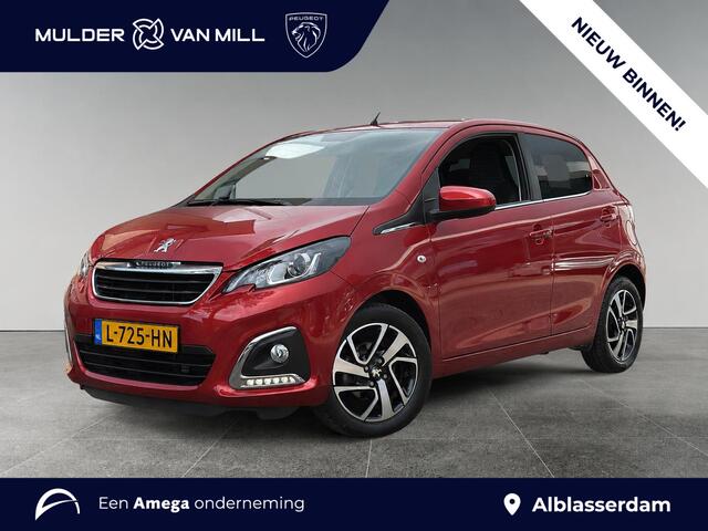 Peugeot 108 5-deurs Allure 1.0 e-VTi 72pk | CLIMA | CAMERA | LM-VELGEN | APPLE CARPLAY / ANDROID AUTO | ISOFIX | DAB+ | EXTRA GETINTE RUITEN |