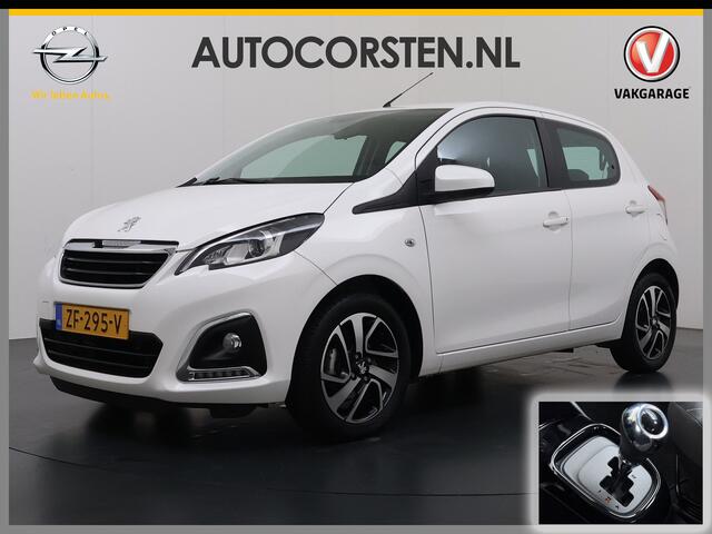 Peugeot 108 1.0 e-VTi 5Drs Automaat Navi* Apple Carplay Android Auto Airco Bluetooth Allure Led Lmv Isofix Centrale vergrendeling Afstandsbediend Origineel Nederlandse Auto