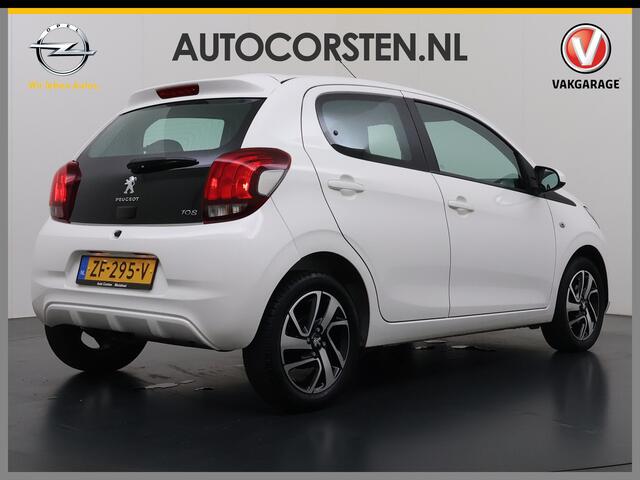 Peugeot 108 1.0 e-VTi 5Drs Automaat Navi* Apple Carplay Android Auto Airco Bluetooth Allure Led Lmv Isofix Centrale vergrendeling Afstandsbediend Origineel Nederlandse Auto