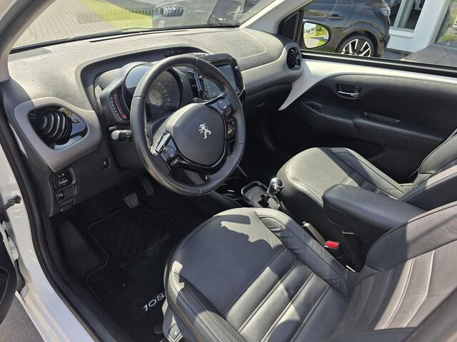 Peugeot 108 1.0 e-VTi Allure TOP! | Automaat | Stoelverwarming | Camera | Lederen bekleding