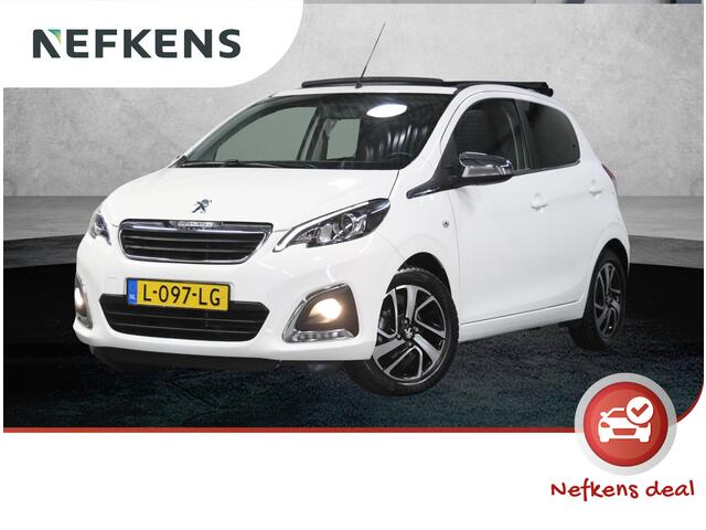 Peugeot 108 1.0 72PK Allure Top! | 1ste eigenaar | Vouwdak/Cabrio | AppleCarplay/AndroidAuto | Climate Control | Camera | Bluetooth | LED | Start/Stop Systeem | Buitenspiegels elektrisch verstel -en verwarmbaar | 15"LMV | Isofix | Privacy Glass |