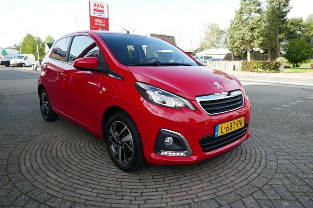 Peugeot 108 1.0 E-VTI ALLURE NAVI BIJ APP/ APPLE CARPLY ANDOIRD/ LICHTMETAAL 15 INCJ