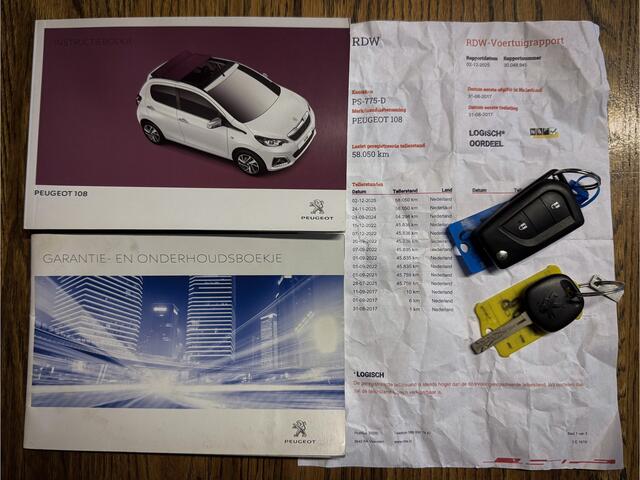 Peugeot 108 1.0 e-VTi Active - Airco, Goed onderhouden, 67 DKM!