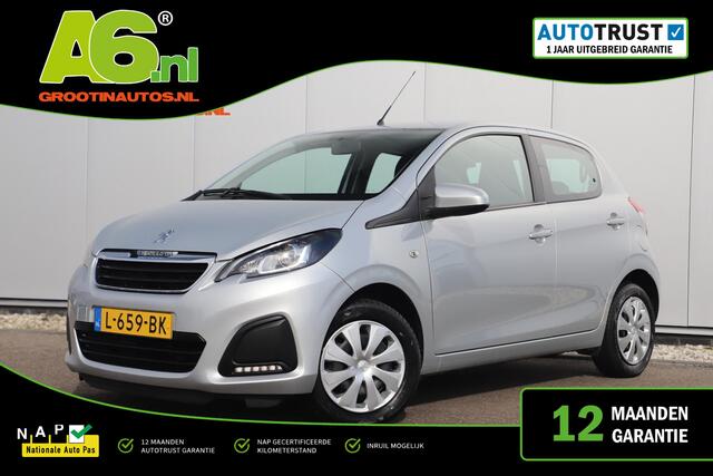 Peugeot 108 1.0 e-VTi Active NAP! All-season banden Airco Radio Bluetooth Elektrische Ramen LED Metallic