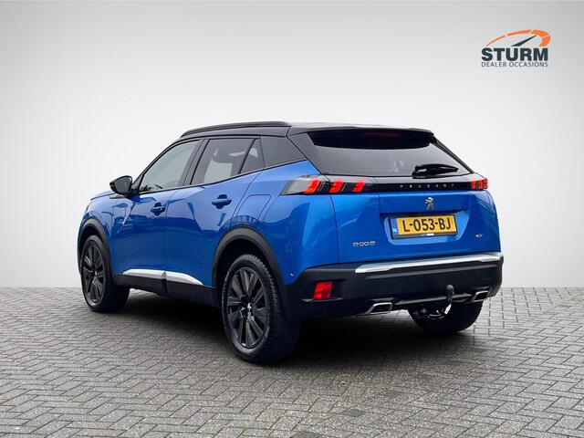 Peugeot 2008 1.2 PureTech GT Pack Automaat | Trekhaak | Panoramadak | Nappa Leder | Stoelverwarming | 360° Camera | Massagestoel | Rijklaarprijs!