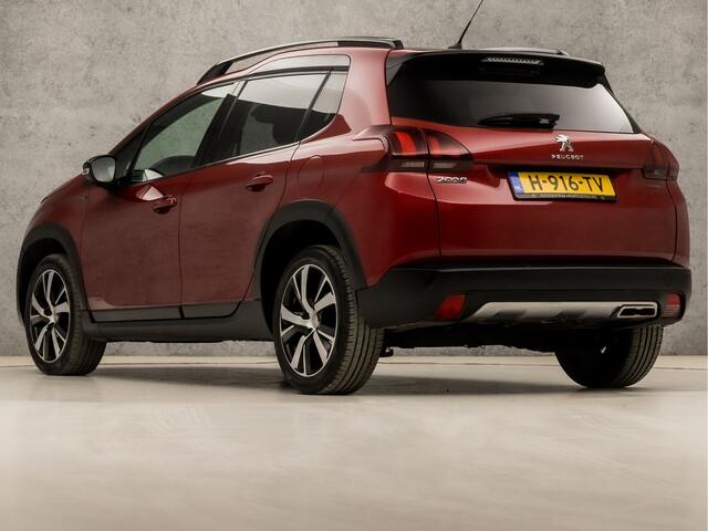 Peugeot 2008 1.2 PureTech Sport Automaat (APPLE CARPLAY, NAVIGATIE, CLIMATE, GETINT GLAS, LEDER, XENON, SPORTSTOELEN, CRUISE, PARKEERSENSOREN, NIEUWE APK, NIEUWSTAAT)