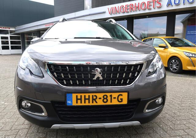 Peugeot 2008 110 Pk Benzine * AUTOMAAT * Hele mooie luxe * Allure * Panoramadak * Navigatie * Automatisch in- en uitparkeersysteem * L.M. Velgen * 1/2 Lederen Interieur * Vingerhoets; Vierde Generatie Eersteklas Service !