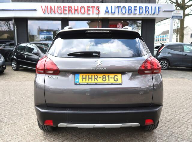 Peugeot 2008 110 Pk Benzine * AUTOMAAT * Hele mooie luxe * Allure * Panoramadak * Navigatie * Automatisch in- en uitparkeersysteem * L.M. Velgen * 1/2 Lederen Interieur * Vingerhoets; Vierde Generatie Eersteklas Service !