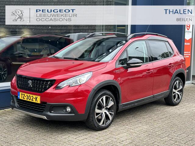 Peugeot 2008 Turbo 110PK GT-line | Navigatie | Climate Control | Panoramadak | 17" Lichtmetalen Velgen | Camera | All Season Banden | Parkeersensoren | Half Lederen Bekleding | LED Dagrijverlichting