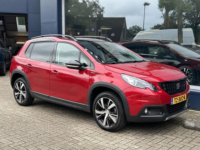 Peugeot 2008 Turbo 110PK GT-line | Navigatie | Climate Control | Panoramadak | 17" Lichtmetalen Velgen | Camera | All Season Banden | Parkeersensoren | Half Lederen Bekleding | LED Dagrijverlichting