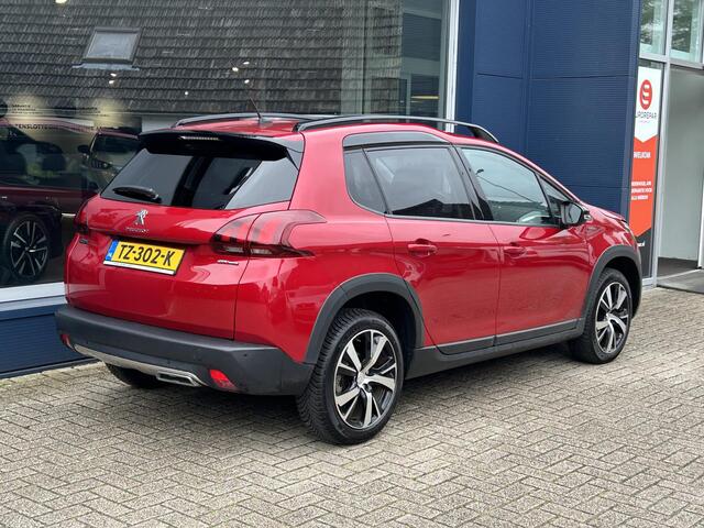 Peugeot 2008 Turbo 110PK GT-line | Navigatie | Climate Control | Panoramadak | 17" Lichtmetalen Velgen | Camera | All Season Banden | Parkeersensoren | Half Lederen Bekleding | LED Dagrijverlichting