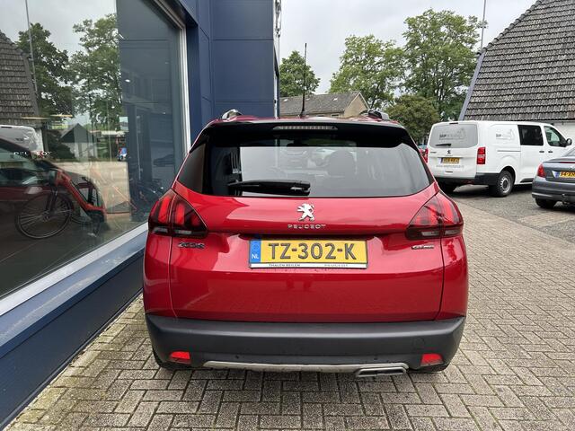 Peugeot 2008 Turbo 110PK GT-line | Navigatie | Climate Control | Panoramadak | 17" Lichtmetalen Velgen | Camera | All Season Banden | Parkeersensoren | Half Lederen Bekleding | LED Dagrijverlichting