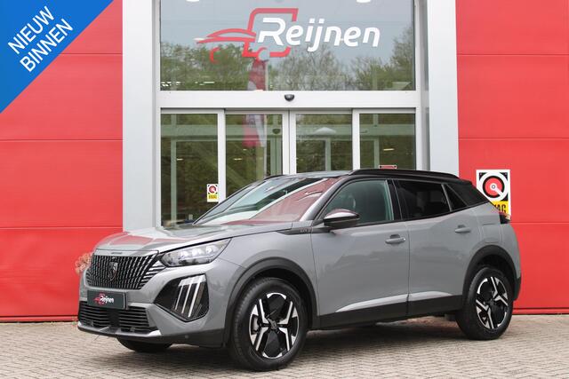 Peugeot 2008 1.2 130PK AUTOMAAT GT | NAVIGATIE | FULL LED KOPLAMPEN | DRAADLOZE APPLE CARPLAY/ANDROID AUTO | ADAPTIVE CRUISE CONTROL | CAMERA VOOR + ACHTER | CLIMATE CONTROL | LICHTMETALEN VELGEN 17" | KEYLESS ENTRY/START | DAB+ RADIO | ALCANTARA/LEDEREN BEKLEDING | E