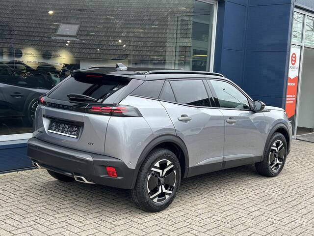 Peugeot 2008 1.2 Turbo 130PK GT | Automaat | Alcantara Bekleding | Stoelverwarming & Massage | Navigatie via Telefoon | 360 Graden Camera | Keyless Entry | Full LED Verlichting | Zwart Dak