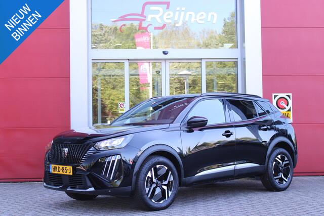 Peugeot 2008 1.2 Hybrid 136PK AUTOMAAT ALLURE | NIEUWE AUTO! | KEYLESS ENTRY/START | PARKEERSENSOREN VOOR + ACHTER | 17" LICHTMETALEN VELGEN | ADAPTIVE CRUISE CONTROL | CLIMATE CONTROL | STOEL VERWARMING | DRAADLOZE APPLE CARPLAY/ANDROID AUTO | DAB+ RADIO |