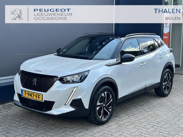Peugeot 2008 1.2 Turbo 130 PK Allure | Automaat | GT Look Zwart Dak | Trekhaak 1200 KG | Parkeer Camera | Stoelverwarming | Navigatie via Apple Carplay | Lichtmetaal | LED Verlichting | Cruise control | Climate control.