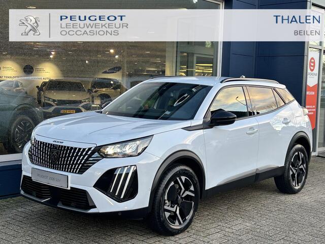 Peugeot 2008 1.2 Hybrid 145 PK Allure Automaat | 2025 Auto | Hybride Elektrisch rijden met Automaat | Parkeercamera 360 graden | Stoelverwarming | LED Verlichting | Navigatie via Telefoon | 17" Lichtmetalen Velgen | Adaptieve Cruise Control | Climate Control | Dode Ho