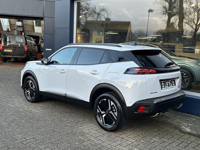 Peugeot 2008 1.2 Hybrid 145 PK Allure Automaat | 2025 Auto | Hybride Elektrisch rijden met Automaat | Parkeercamera 360 graden | Stoelverwarming | LED Verlichting | Navigatie via Telefoon | 17" Lichtmetalen Velgen | Adaptieve Cruise Control | Climate Control | Dode Ho