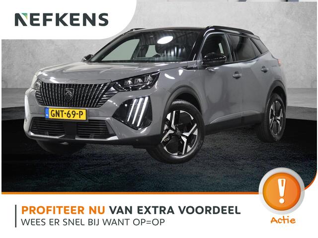 Peugeot 2008 1.2 Hybrid 136PK GT | AppleCarplay/Android Auto | Keyless | Adaptive Cruise Control | Climate Control | Camera | FULL LED | Two-Tone | Sfeerverlichting | Isofix | Privacy Glass |