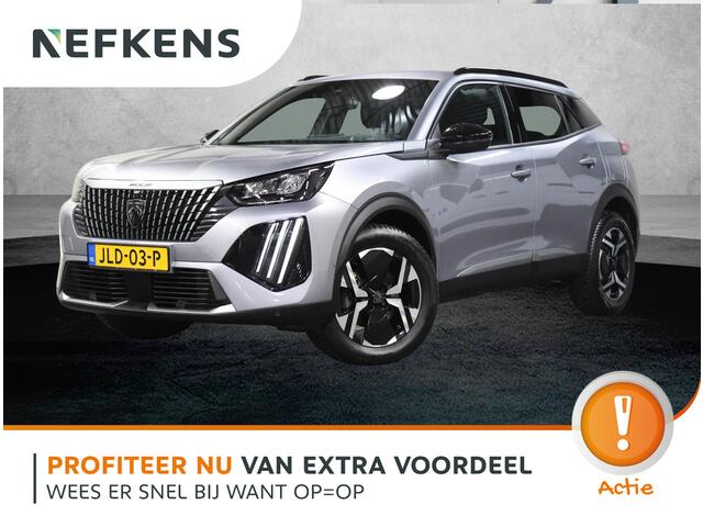 Peugeot 2008 1.2 Hybrid 136PK Allure | 1ste eigenaar | AppleCarplay/Android Auto | 17"LMV | 360'Camera | AUTOMAAT | Keyless | Navigatie | Adaptive Cruise Control | Climate Control | FULL LED | Isofix | Privacy Glass |