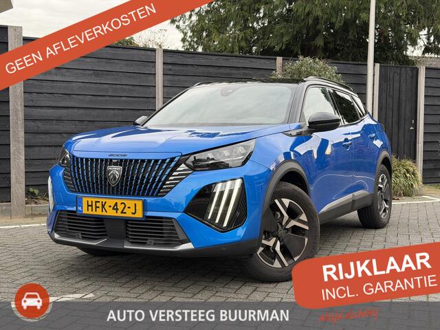 Peugeot 2008 GT 1.2 PureTech 130PK EAT8 Automaat Navigatie, Rondomzichtcamera, Keyless, Panoramadak, Alcantara, Stoelverwarming, Massage