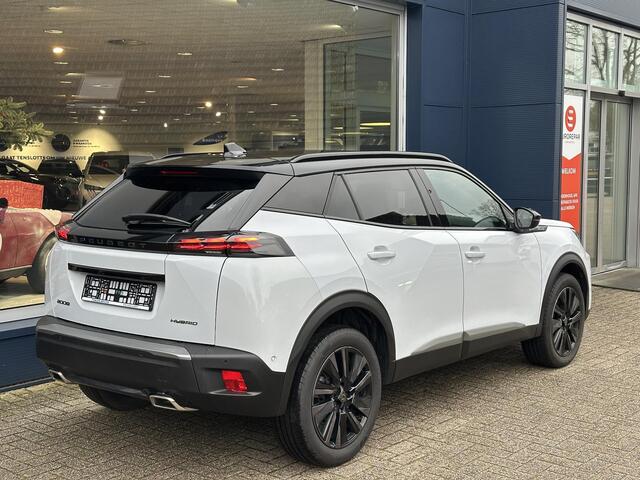 Peugeot 2008 1.2 Hybrid 145 PK GT | ¤ 8500,- DEMO VOORDEEL | Automaat Hybride | Navigatie | 360 Graden Camera | 18 Inch Evissa | Keyless Entry | Full LED Verlichting | Zwart Dak | Dode Hoek Detectie | Cruise Control Adaptief | Climate Control | Hoge Zitpositie |