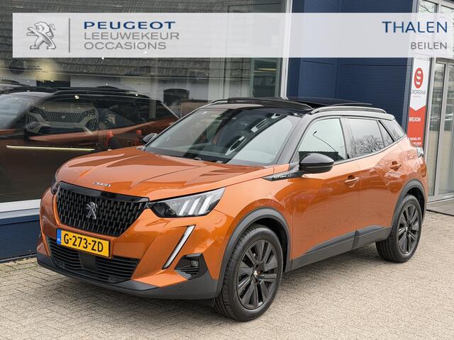 Peugeot 2008 1.2 Turbo 130PK GT-Line | Panorama Schuif-Kanteldak | Navigatie via Telefoon | Trekhaak 1200KG | Cruise Control | Dodehoek detectie | Full LED Verlichting | Keyless Start | 18" Lichtmetalen Velgen EVISSA | Climate Control | Camera | Parkeersensoren |