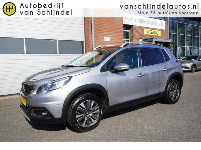 Peugeot 2008 1.2 PURETECH AUTOMAAT ALLURE LUXE ORIGINEEL NL PANORAMADAK CAMERA TREKHAAK ANDROID/APPLECARPLAY NAVIGATIE LED PARKEERSENSOREN V+A ECC AIRCO CRUISE 16INCH ENZ...