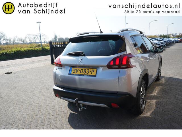 Peugeot 2008 1.2 PURETECH AUTOMAAT ALLURE LUXE ORIGINEEL NL PANORAMADAK CAMERA TREKHAAK ANDROID/APPLECARPLAY NAVIGATIE LED PARKEERSENSOREN V+A ECC AIRCO CRUISE 16INCH ENZ...